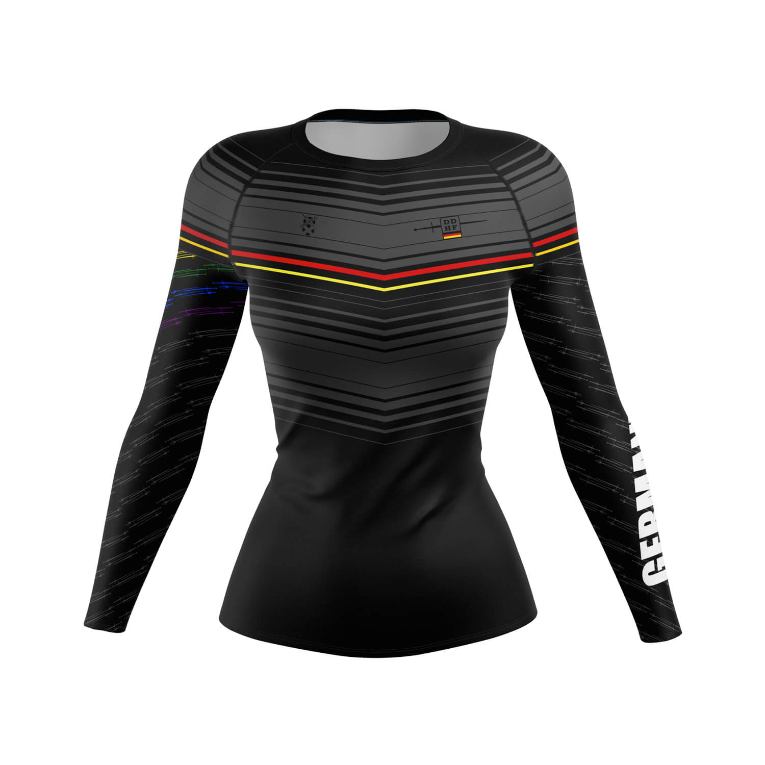 DDHF Kader – Pride Edition - Rashguard Frau